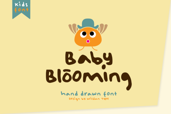 Baby Blooming: The Playful Display Font for Joyful Projects