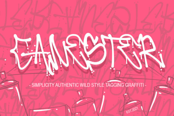 Canester: The Edgy Graffiti Font for Bold Branding
