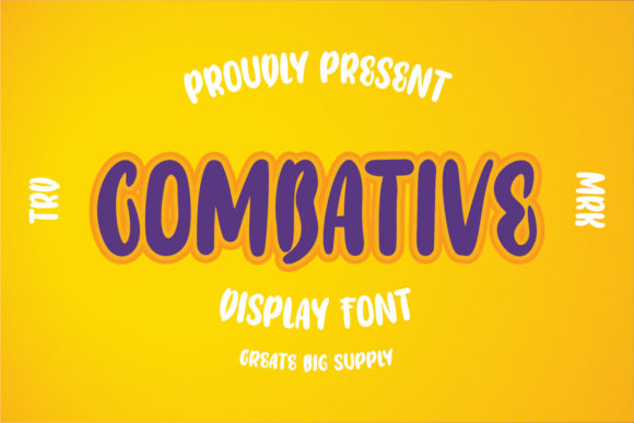 Combative: The Playful Display Font That Injects Joy Into Your Designs