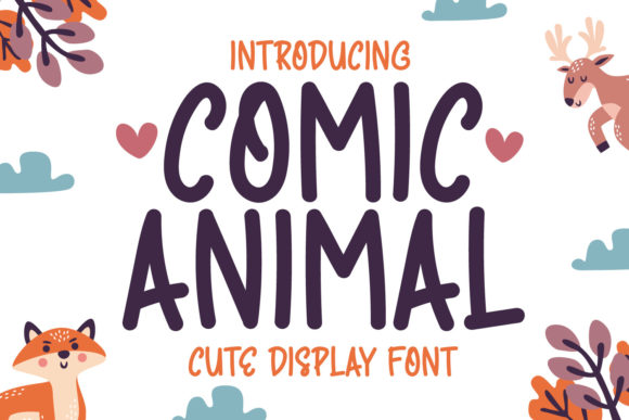 Comic Animal: The Cute, Simple, and Trendy Display Font