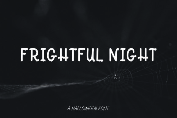Frightful Night: Integrating a Cute and Creepy Display Font into Professional Workflows