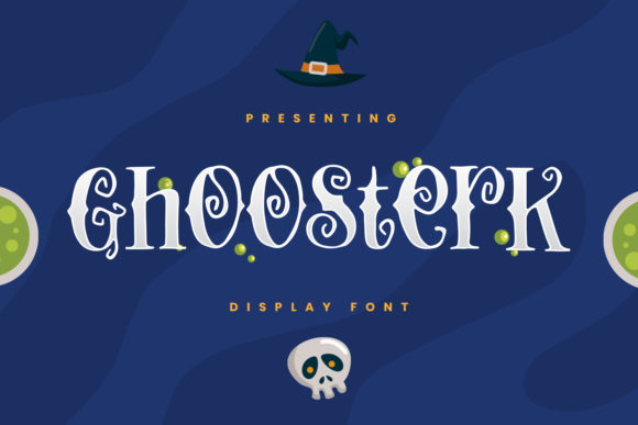 Ghoosterk: Elevate Your Spooky Designs with Bold Typography