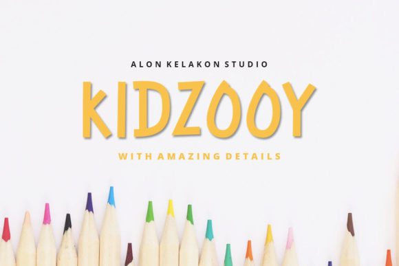 Kidzooy: The Playful Display Font for Creative Projects