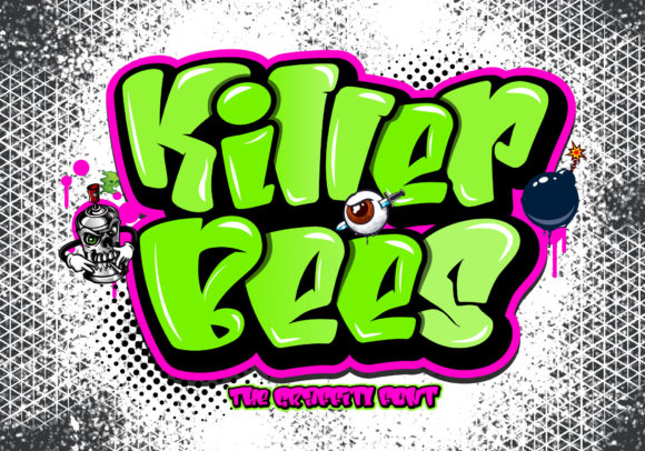 Killer Bees: The Bold Display Font That Demands Attention