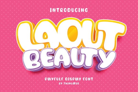 Laout Beauty: The Playful Typography for Creative Projects