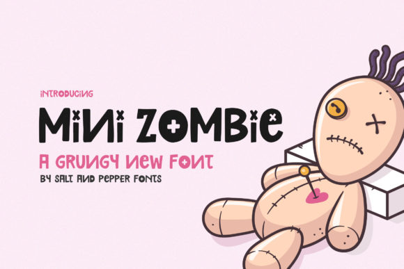 Mini Zombie: The Undead Display Font That Breathes Life Into Your Designs