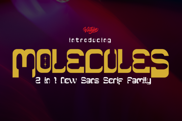 Molecules: Integrating a Futuristic Display Font into Professional Design Workflows