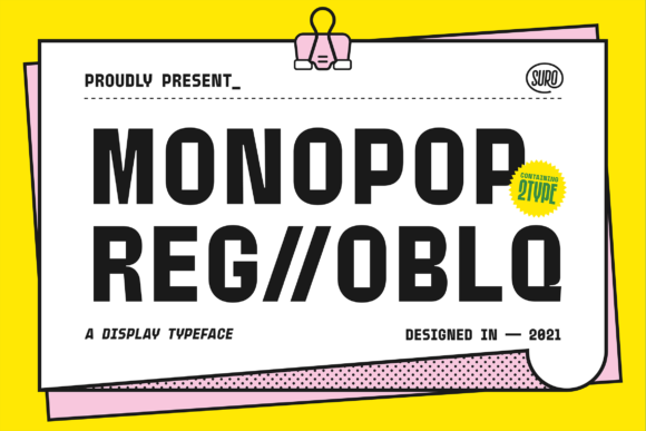 Monopop: Why This Playful Display Font Might Be the Missing Piece in Your Design