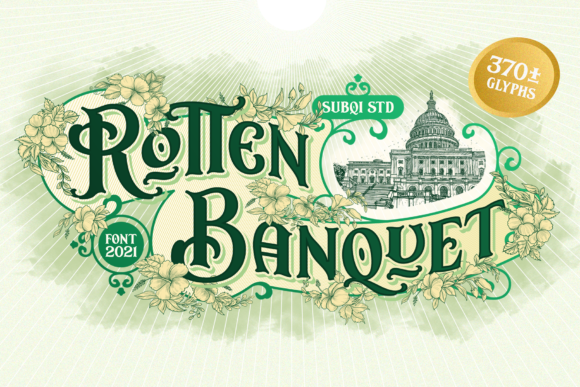 Rotten Banquet Font Evaluation