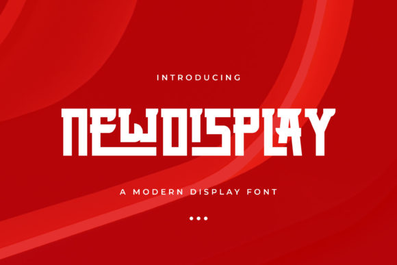 The Bold Statement: Why New Display Is the Modern Typeface Your Design Needs