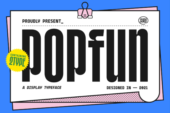 The Playful Power of Popfun: Elevating Design with a Fun Display Font