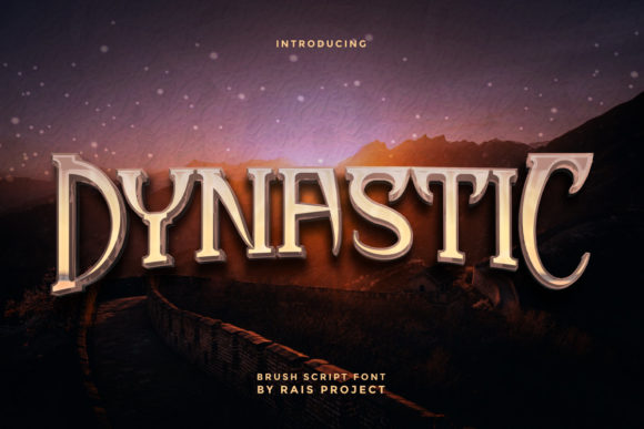 The Unsettling Charm of Dynastic: A Deep Dive into the Spooky Display Font