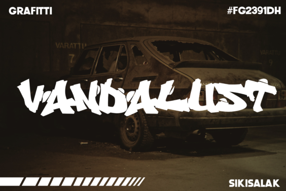 Vandalust: Why This Graffiti-Style Font Is a Game-Changer for Bold Branding